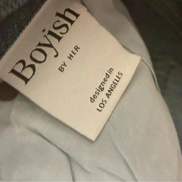 Boyish The Dempsey high waist slim  straight mirror jeans 29 - Picture 2 of 6